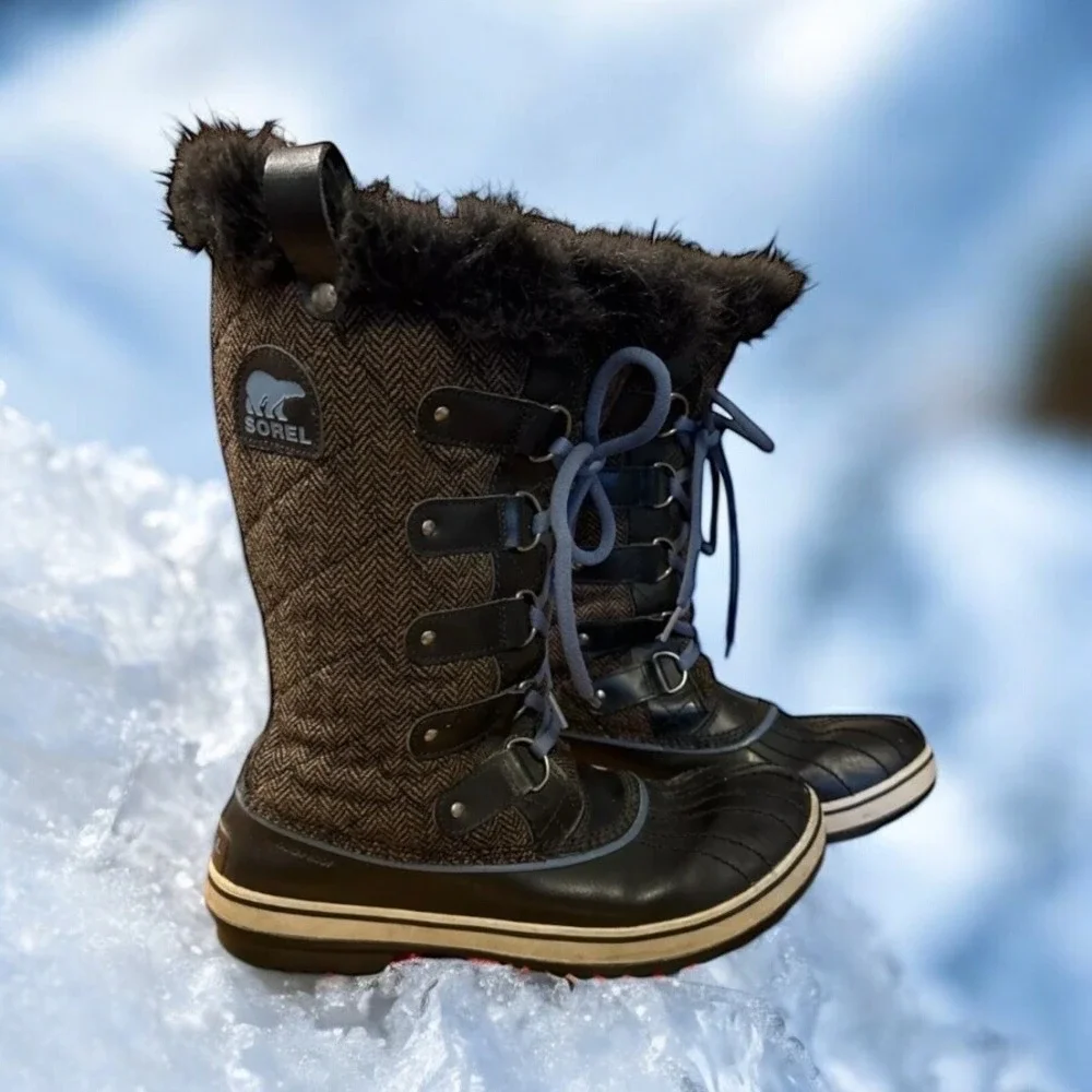 🔥Sorel Tofino💙 Size 10‎ Insulated Lace Up Winter/snow Boots  Waterproof